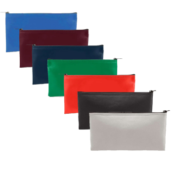 Image of item: 11W x 6H Zipper Wallets - Expanded Vinyl - Quick Ship